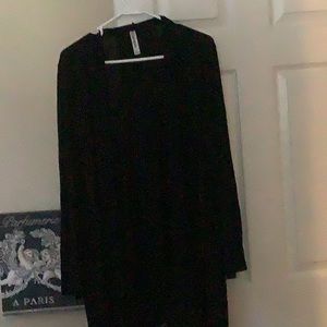 Zenana Premium cardigan black size large
